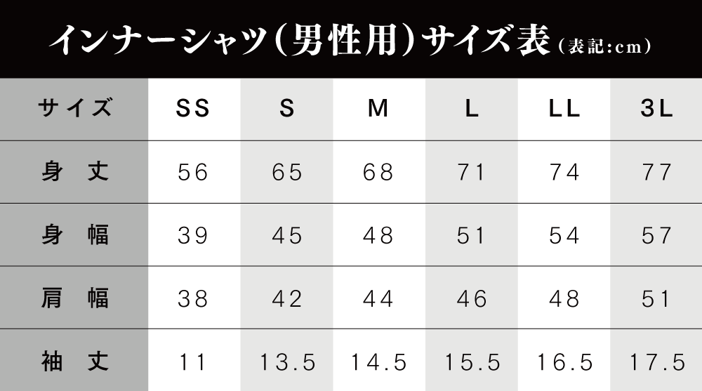 リライブインナー/メンズ/半袖